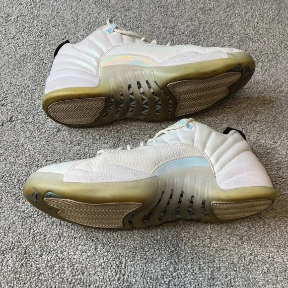 Jordan Air Jordan 12 Low SE Easter‎ Shoes Mens Size 13 White Sneakers DB0733-190